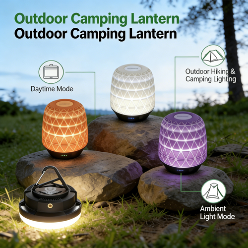 Rechargeable Magnetic Lantern 4000mAh – Hang, Stick, Stand, Ambient Light IPX5